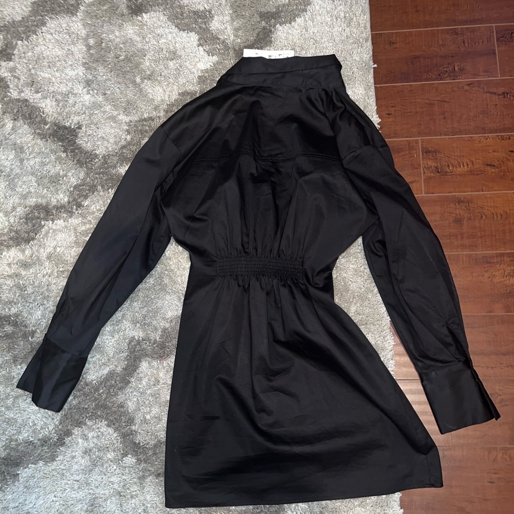 NEW ✨Zara Poplin Wrap Dress - Picture 5 of 8